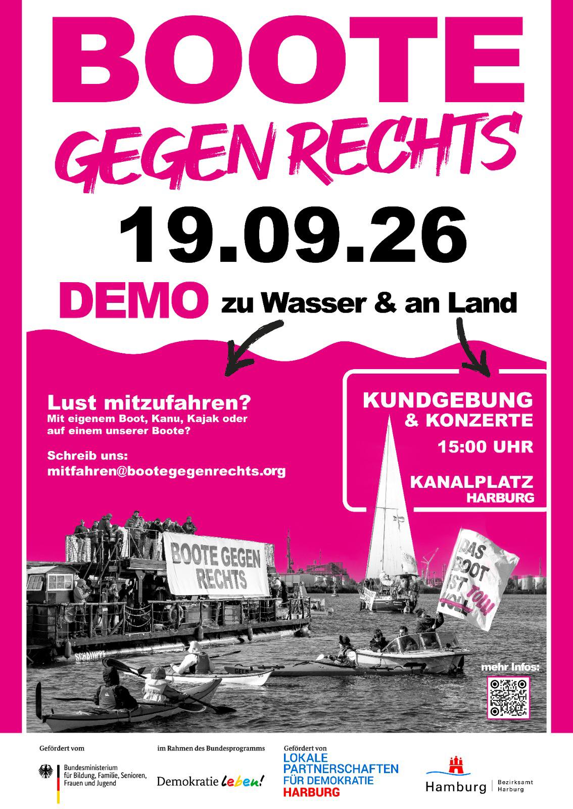 Plakat Wasserdemo 2026